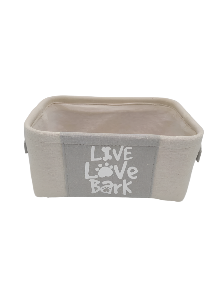 Live, Love, Bark Linen Box