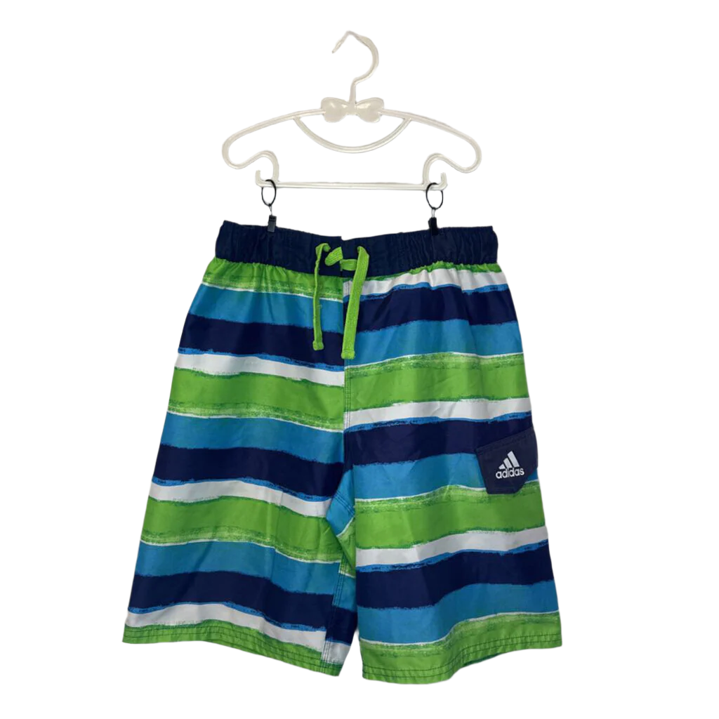 Striped Swim Trunks
