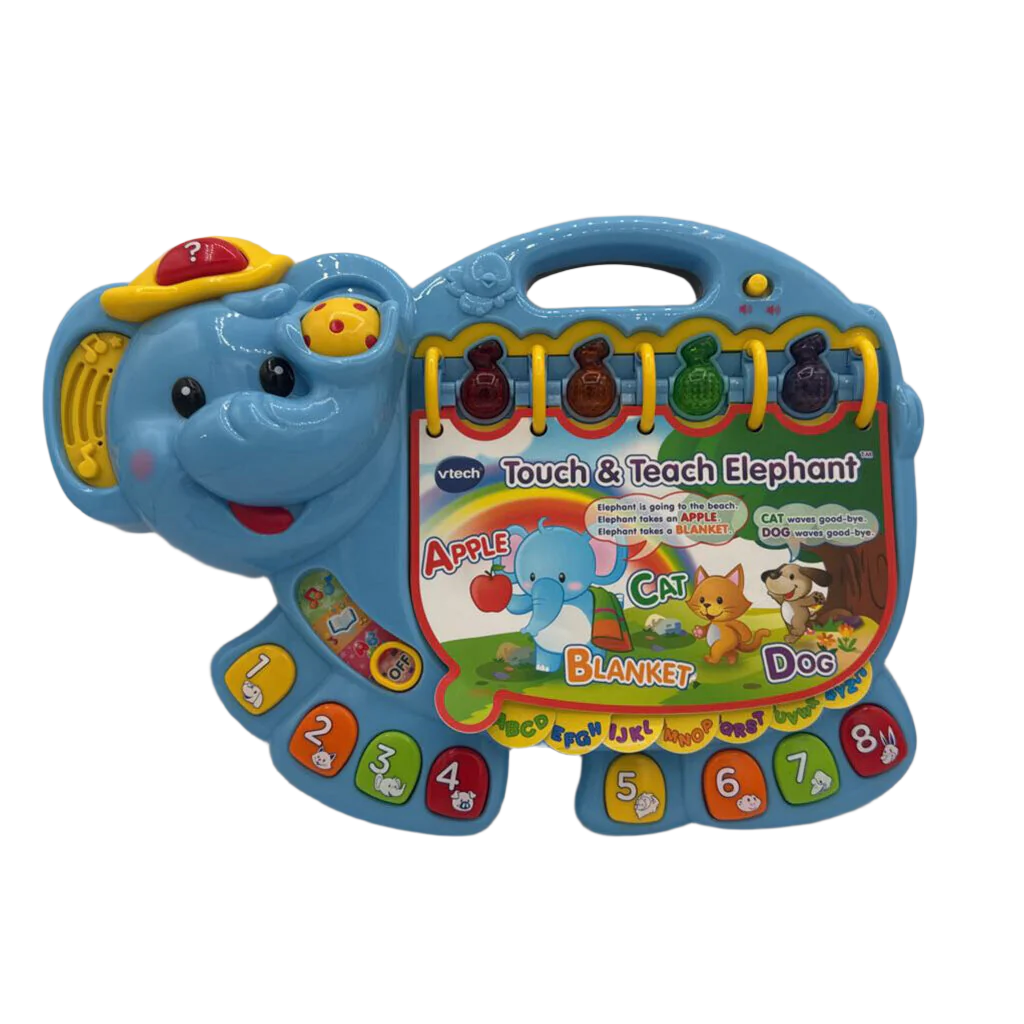 Interactive Learning Book-Elephant