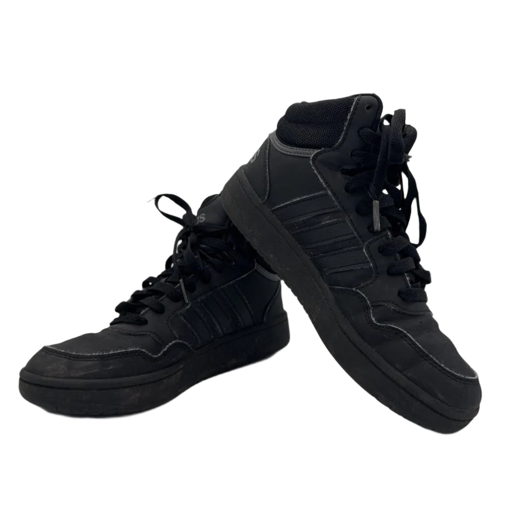Lace Up High Top Sneakers / Adidas Logo