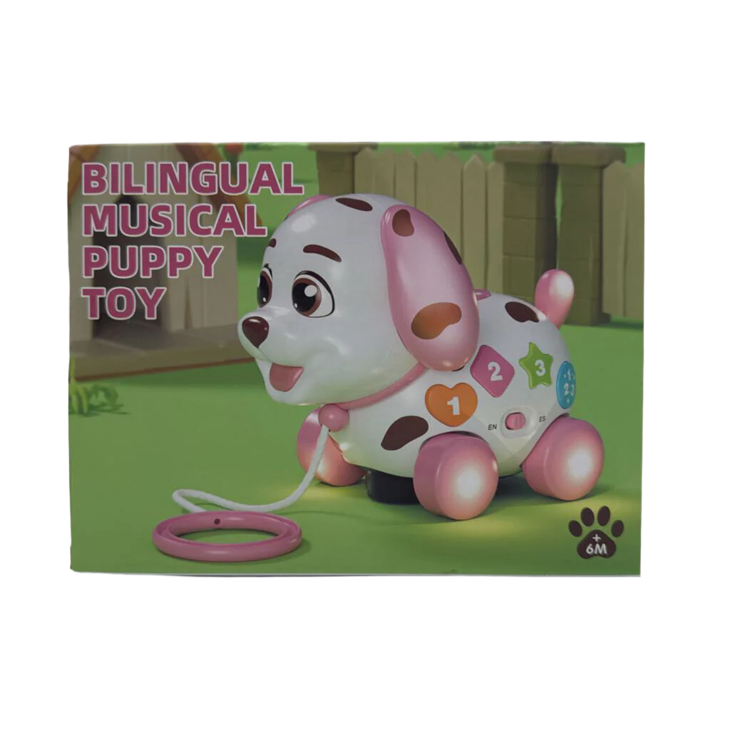 Bilingual Musical Puppy Toy