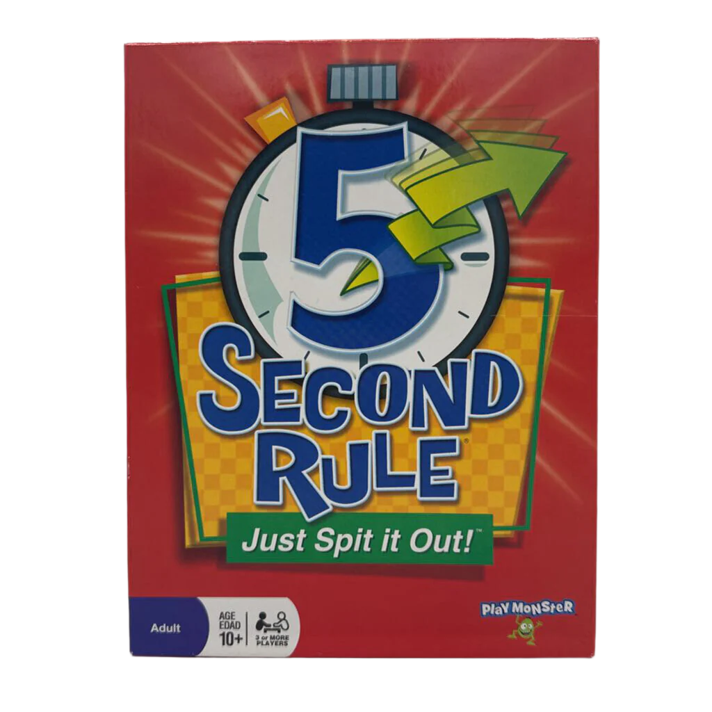 5 Second Rule Just Spit It Out!