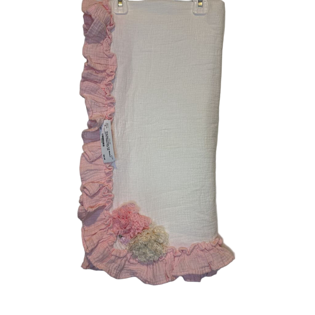 Crib Blanket Ruffle Edges