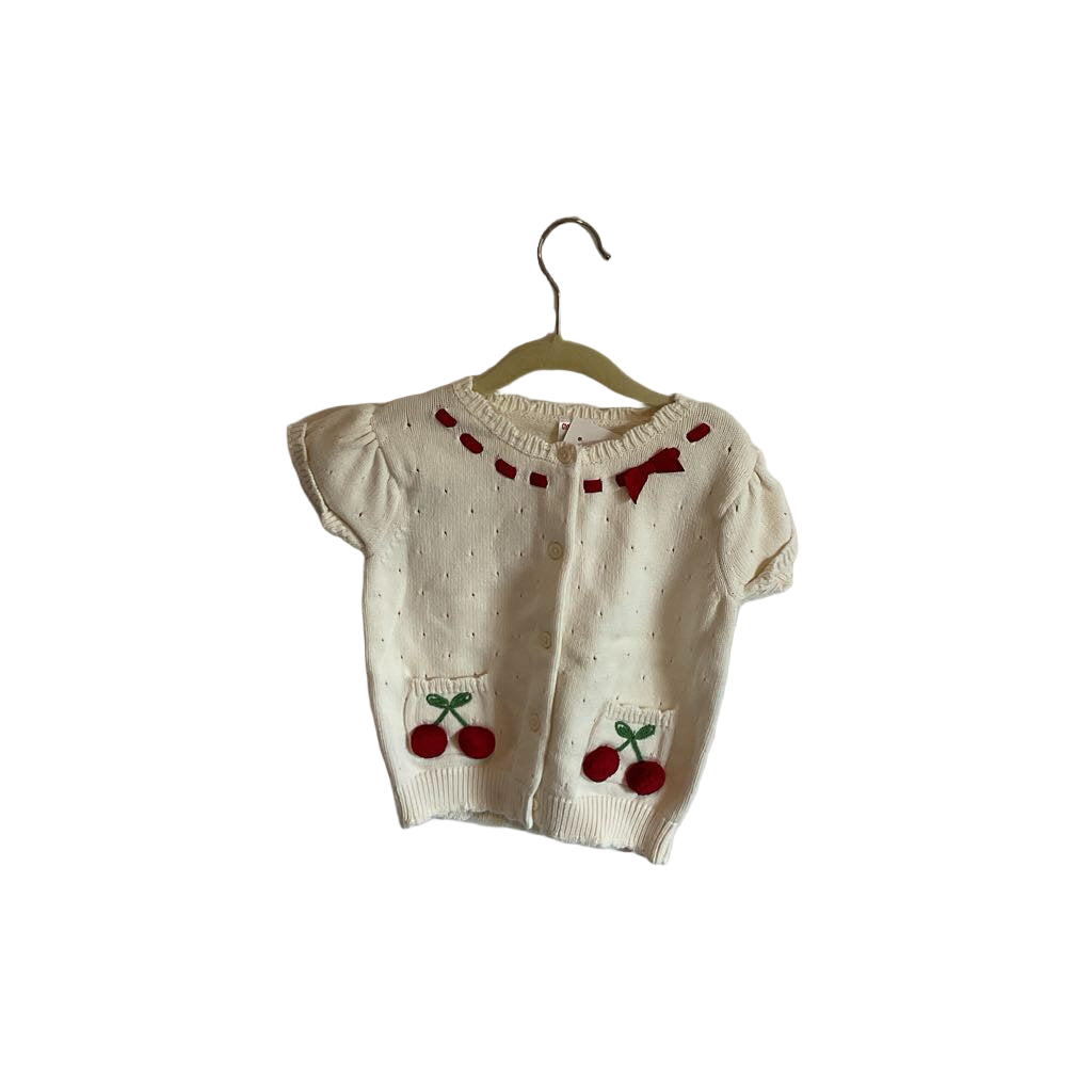 OT SS Cardigan / Cherries