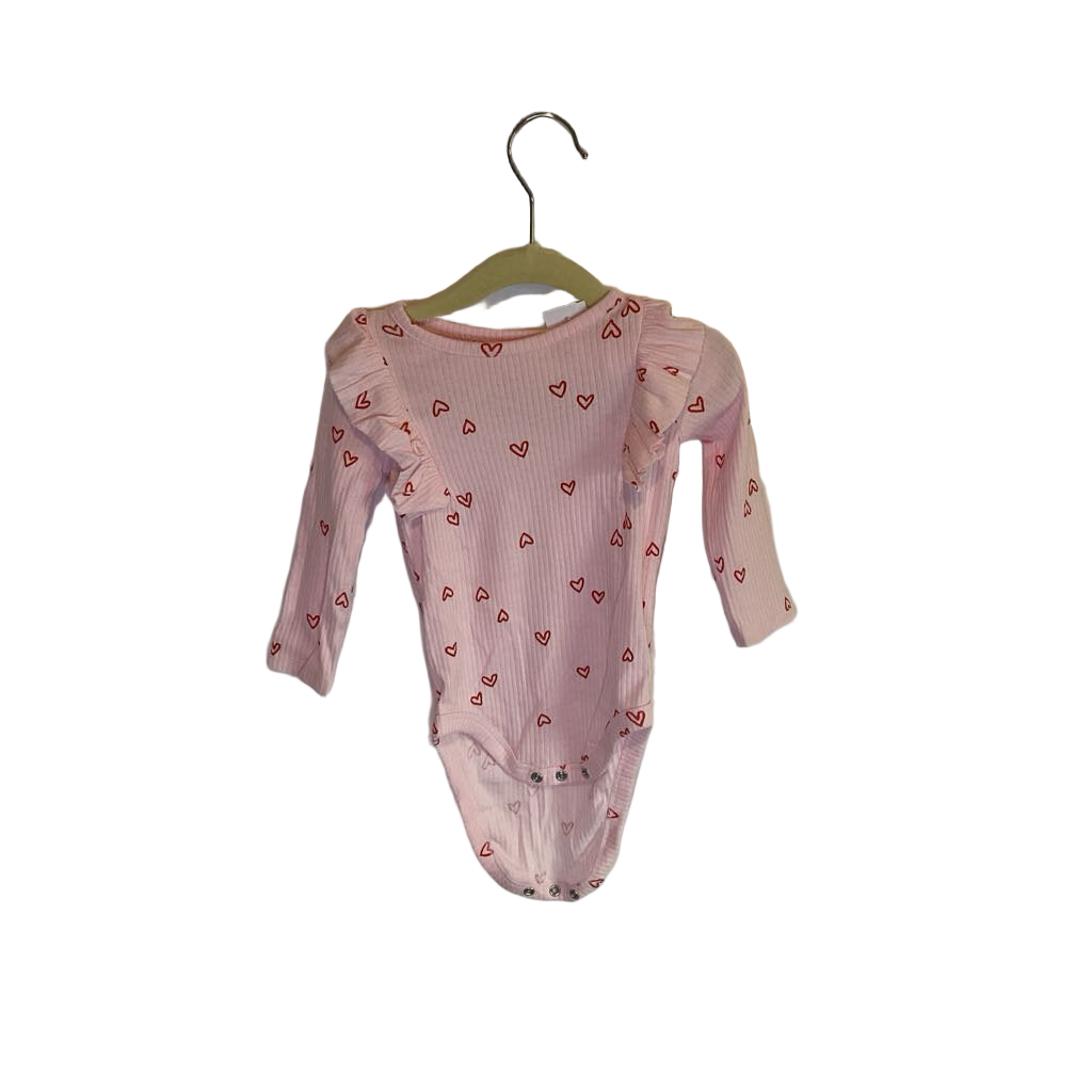 LS Onesie / Hearts