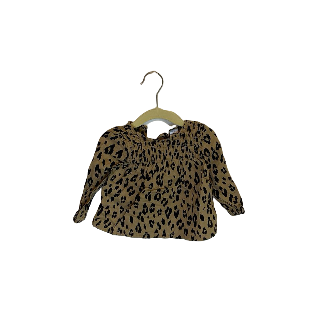 OT LS Leopard Print Shirt