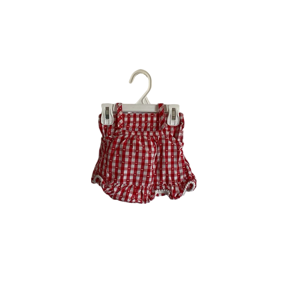OT Checkered Top + Shorts Set