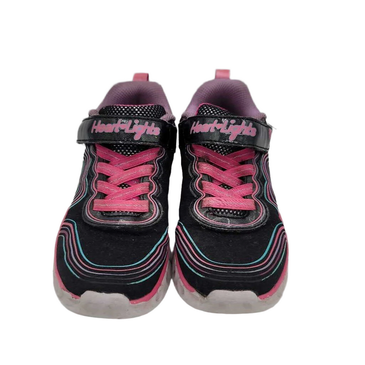 Velcro Sneakers/Rainbow Lines