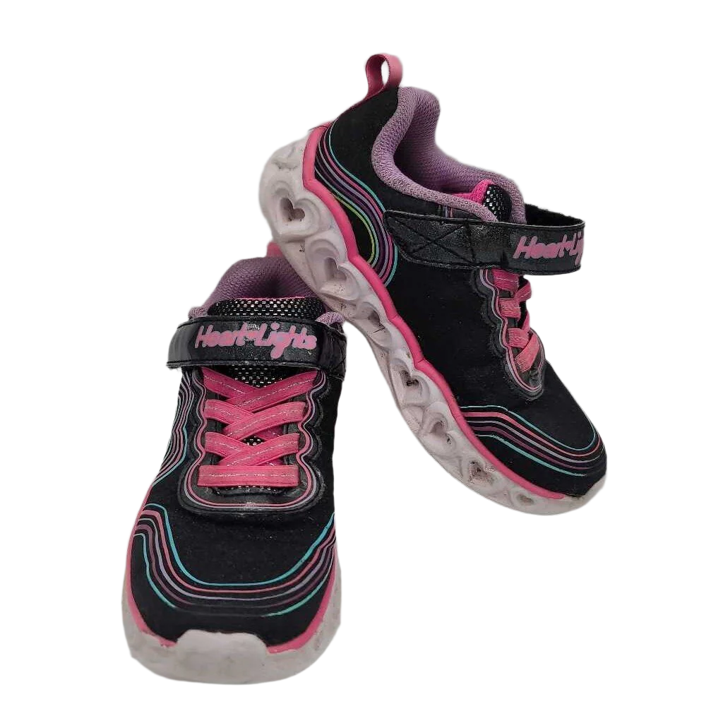 Velcro Sneakers/Rainbow Lines