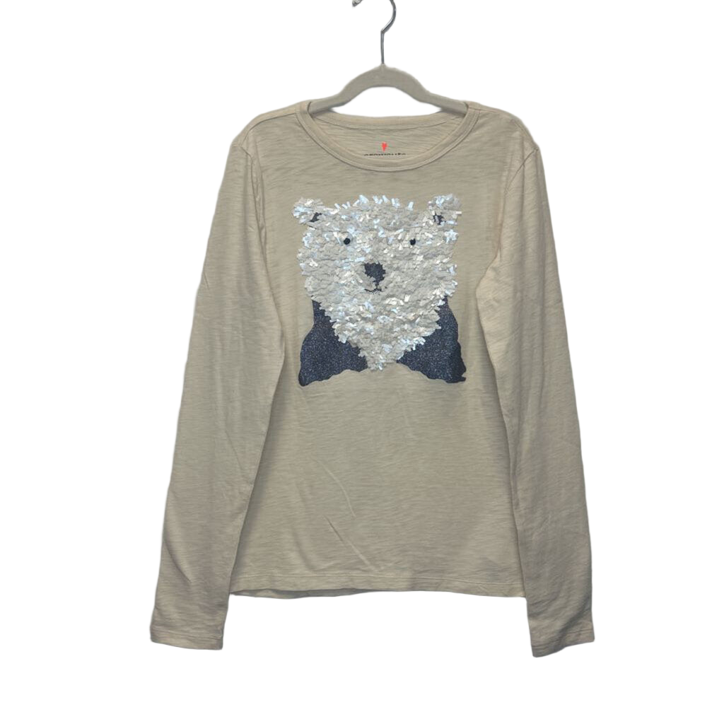 LS Sequin Bear Shirt