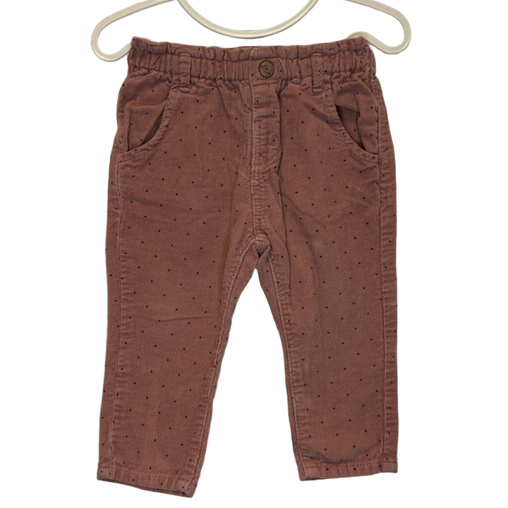 Corduroy Pants/Polk-a-Dot