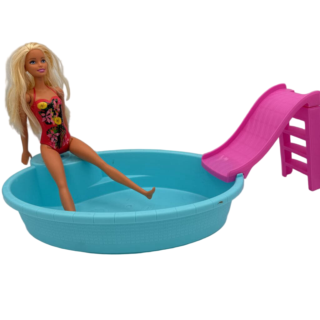 Barbie Pool set with Barbie
