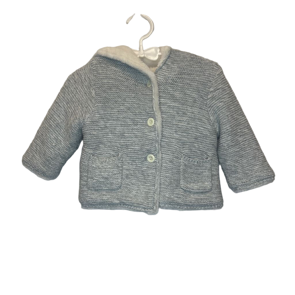 Button Up Fur Lined Hoodie