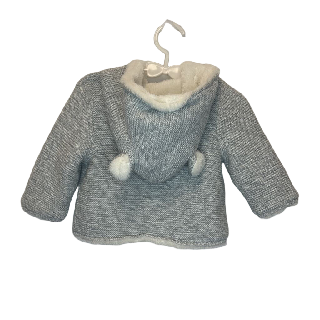 Button Up Fur Lined Hoodie