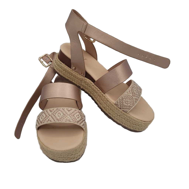 Buckle Sandals/Wedge