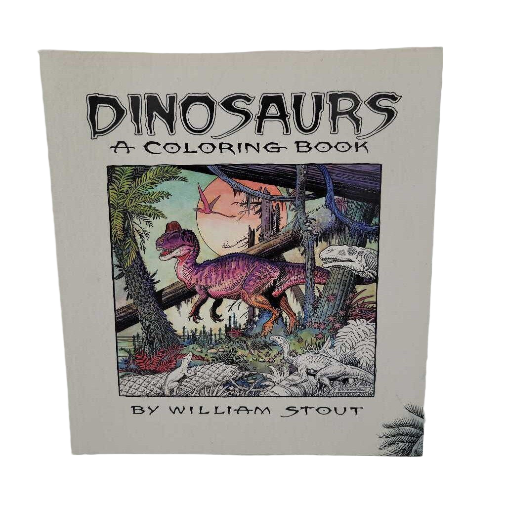 Dinosaurs A Coloring Book