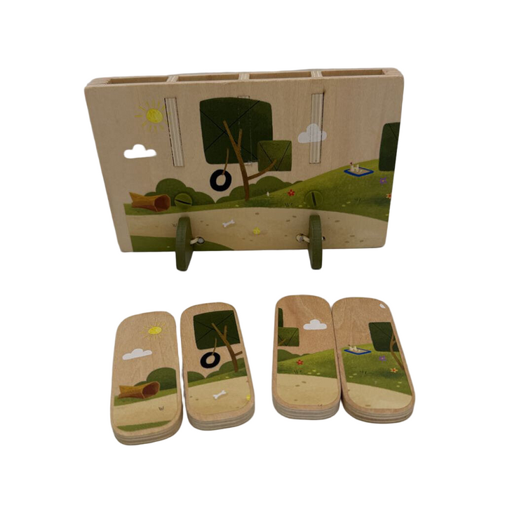 Animal Puzzle + Peek-A-Boo Base