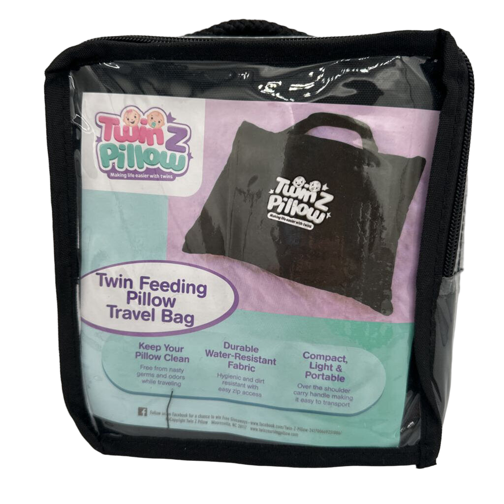 Twin Feeding Pillow + Travel Bag
