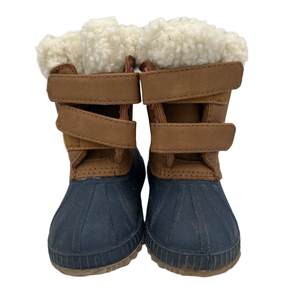 Velcro Weatherproof Fleece Lined Boots