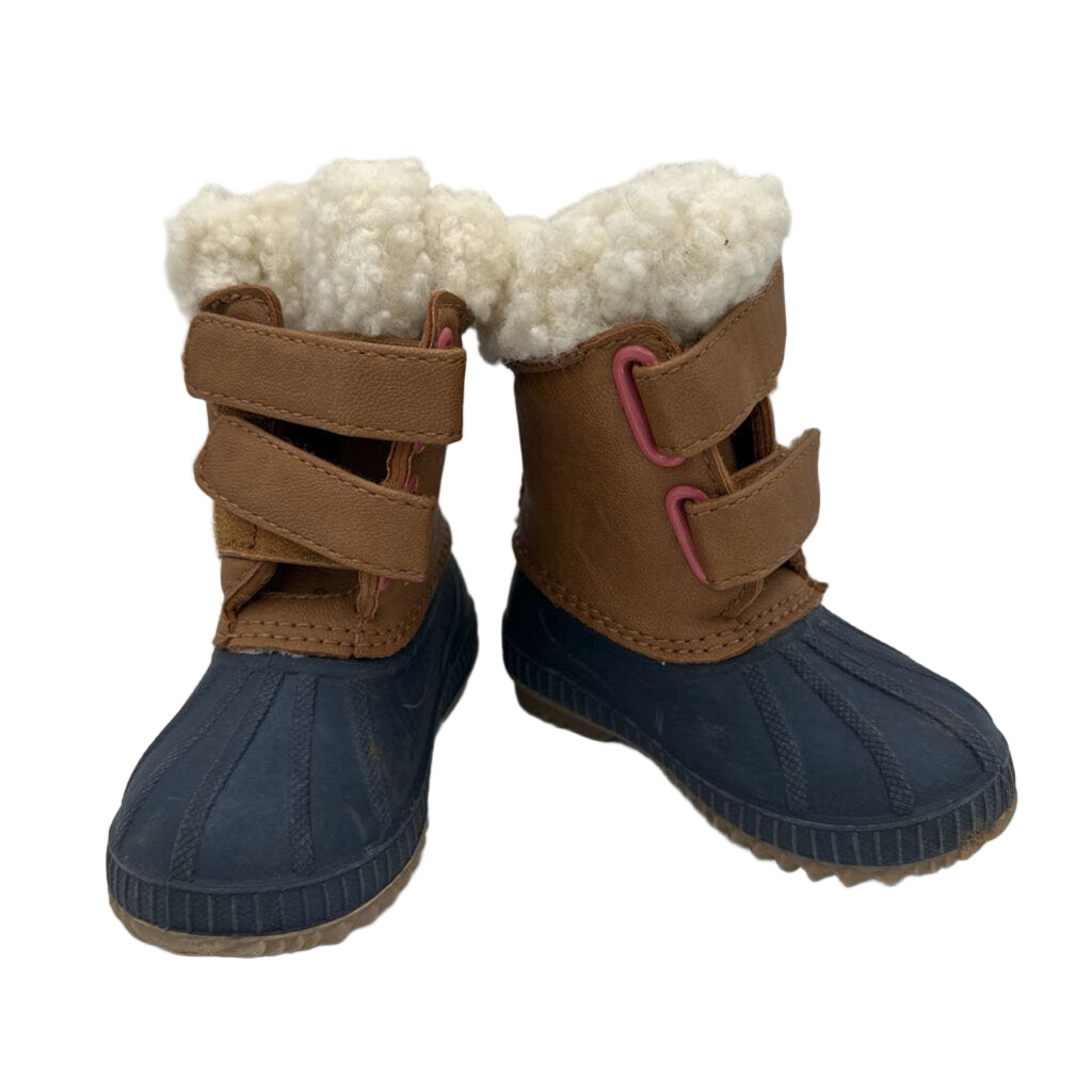 Velcro Weatherproof Fleece Lined Boots