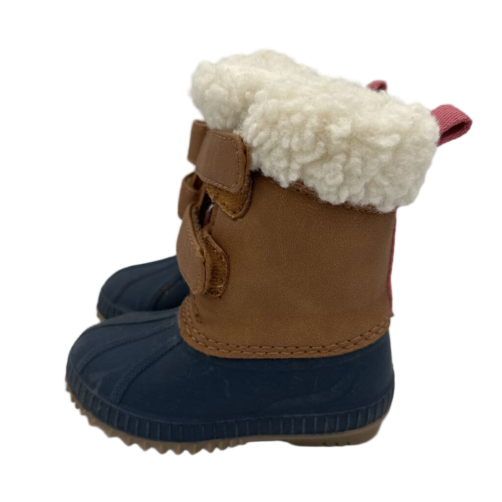 Velcro Weatherproof Fleece Lined Boots