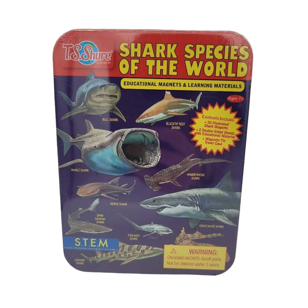 Shark Species Of The World Magnets