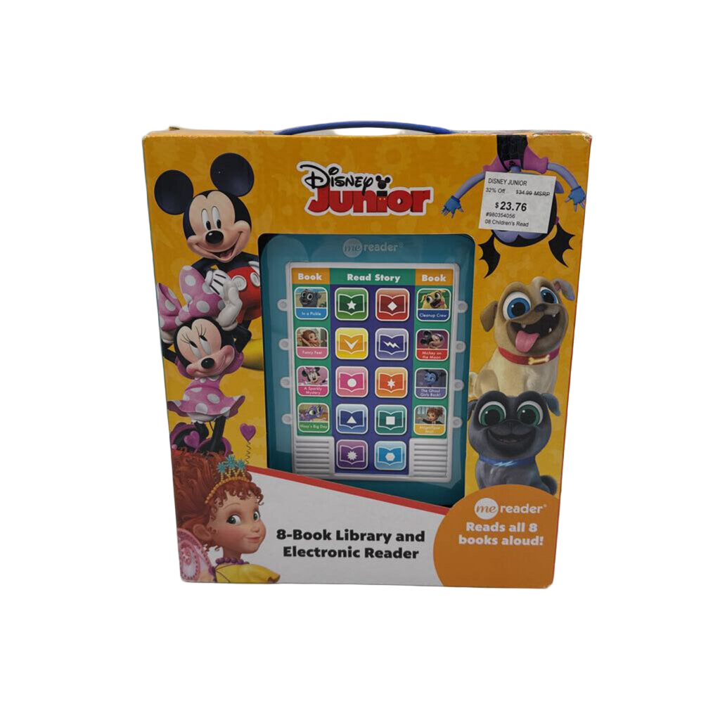 8-Book Library And Electronic Reader