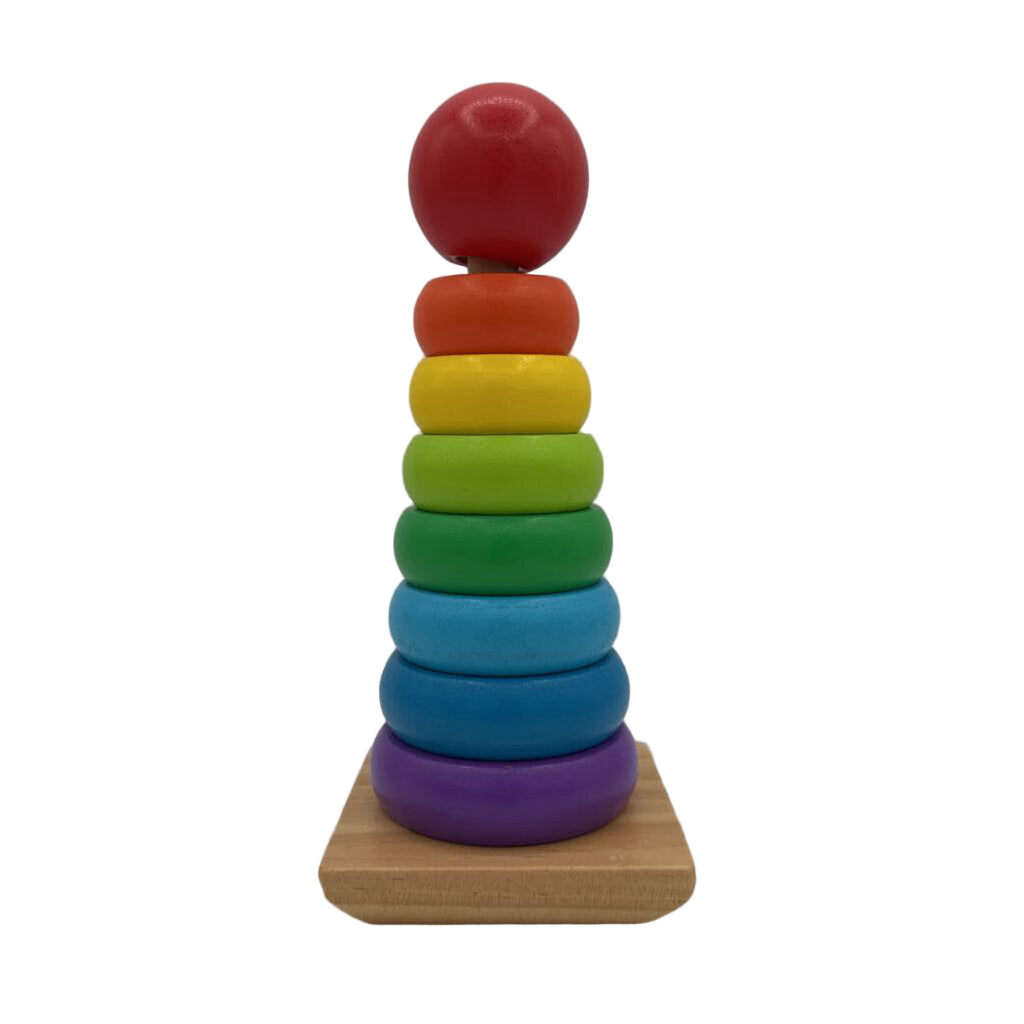Wooden Stacking Rings Toy