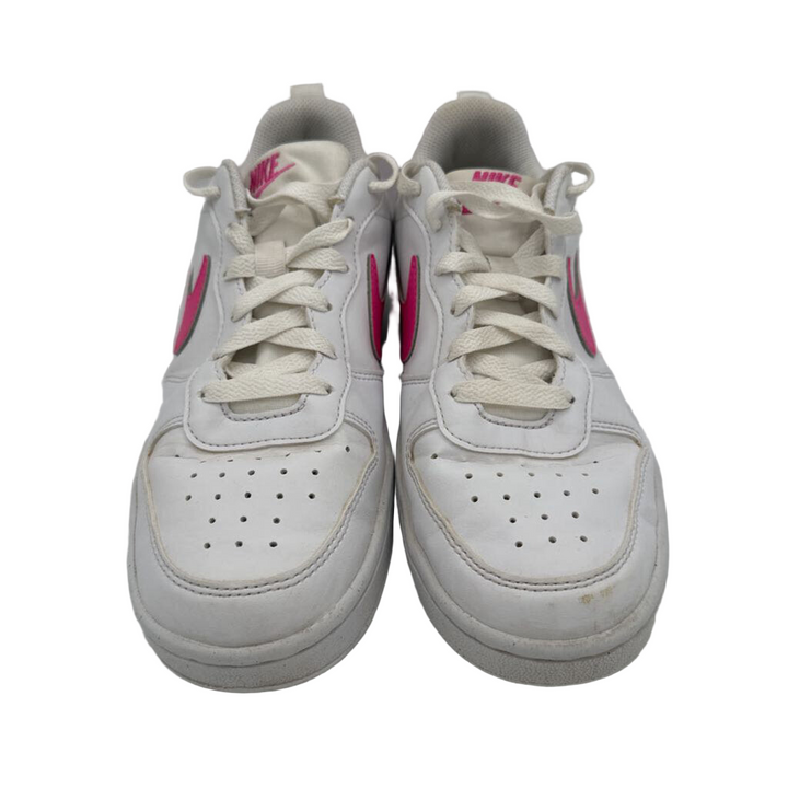 Lace Up Sneakers / Pink Swoosh