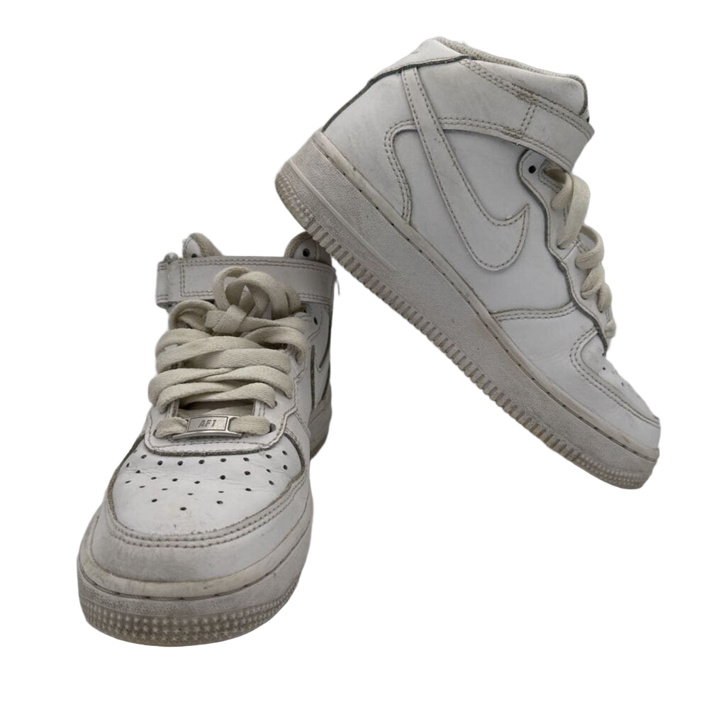 Lace Up + Velcro High Top Sneakers