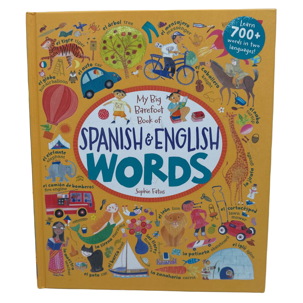 My Big Barefoot Book of Spanish & English Words