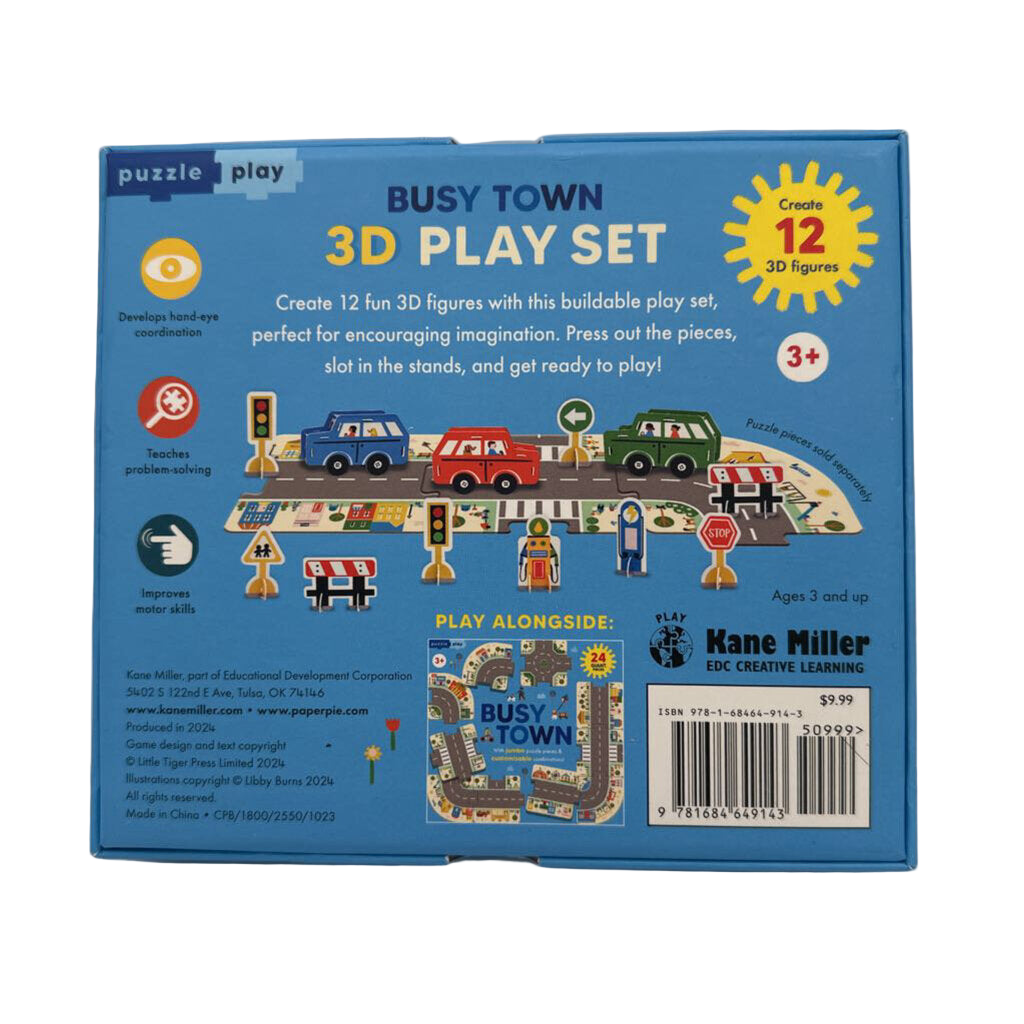 Busy Town 3D Play Set