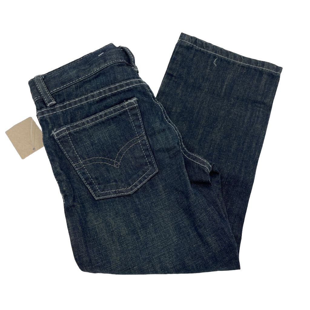Elastic Waist Jean Pants