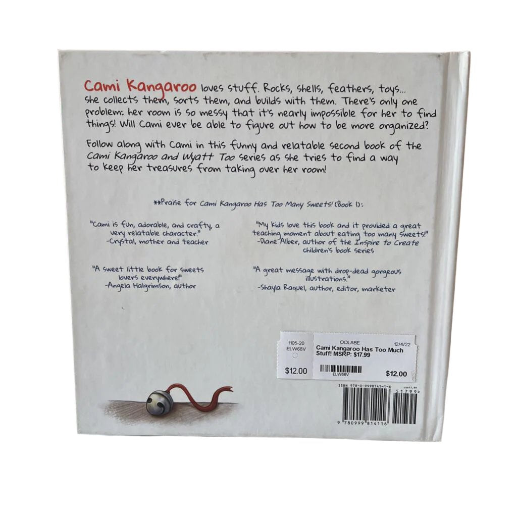 Cami Kangaroo Has Too Much Stuff!