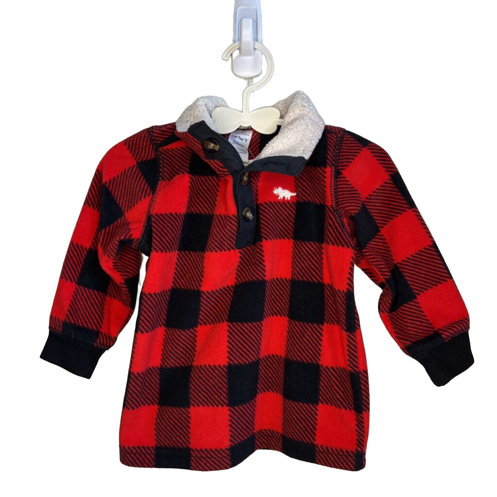 3 Button Pullover Fleece