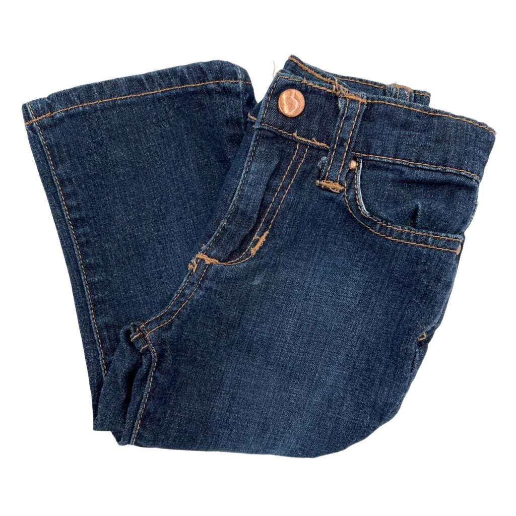 Adjustable Waist Flare Jeans