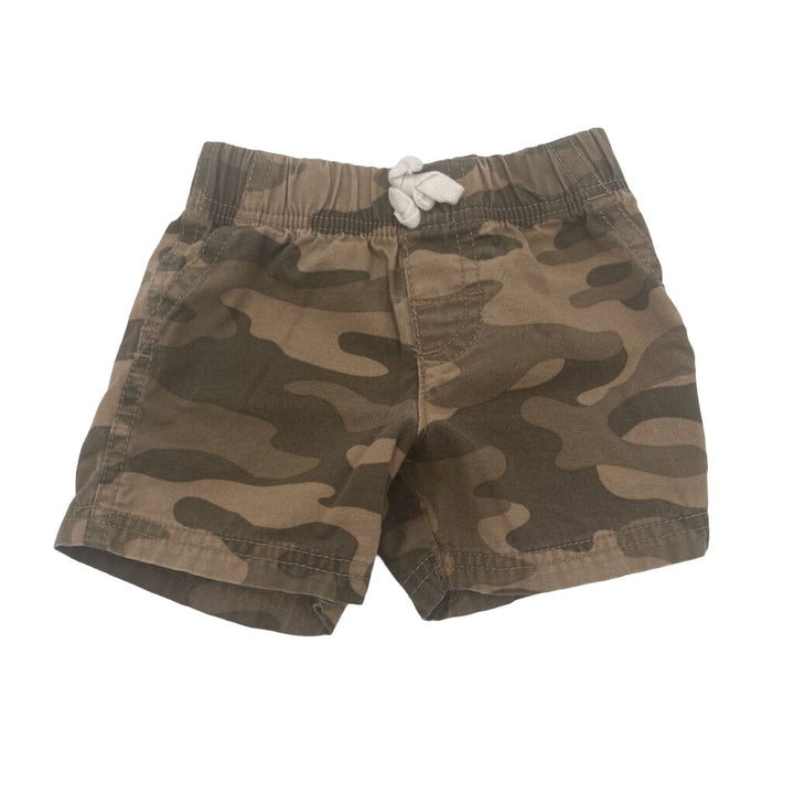 Camo Elastic Shorts