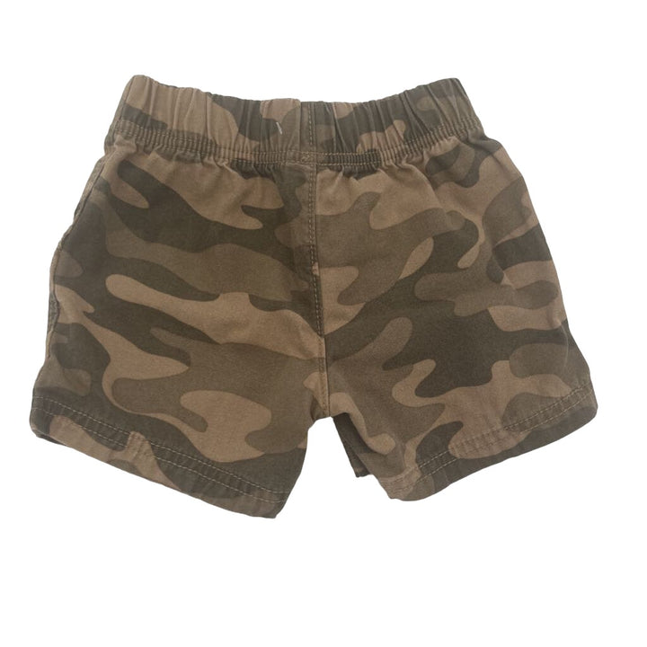 Camo Elastic Shorts