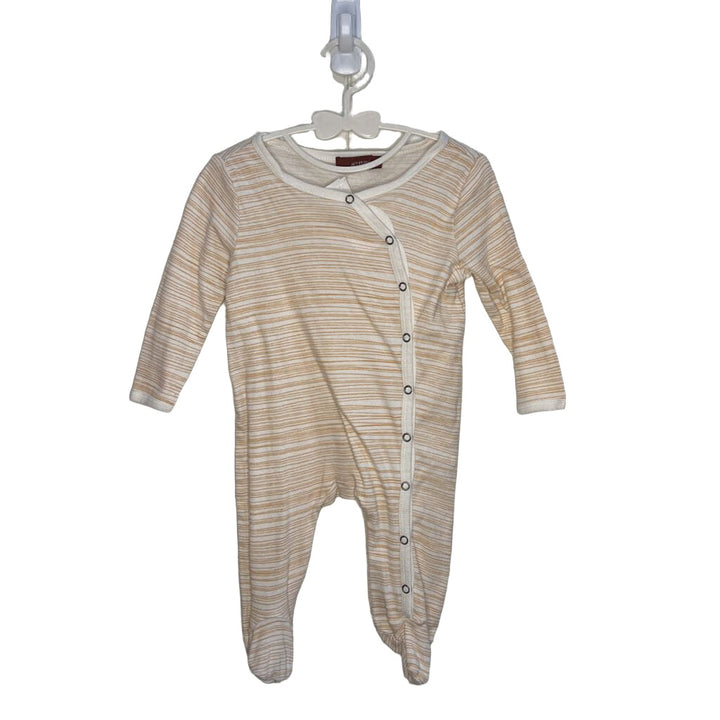 LS Footed Onesie / Striped