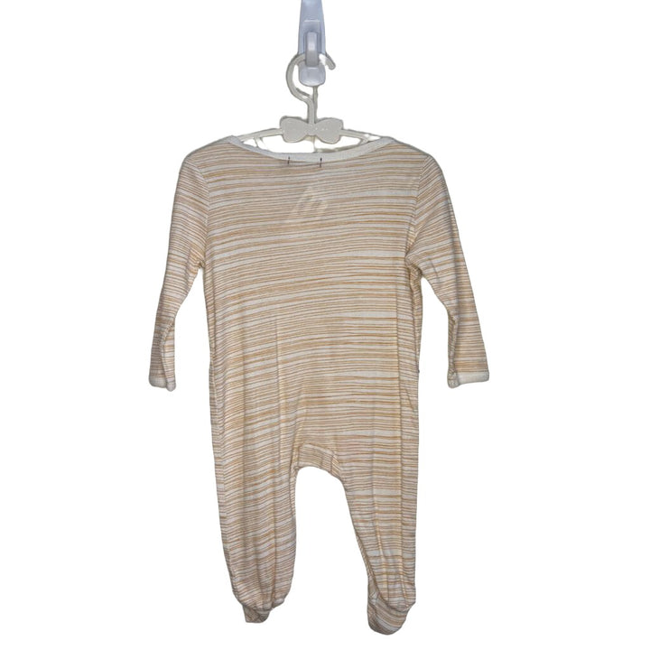 LS Footed Onesie / Striped