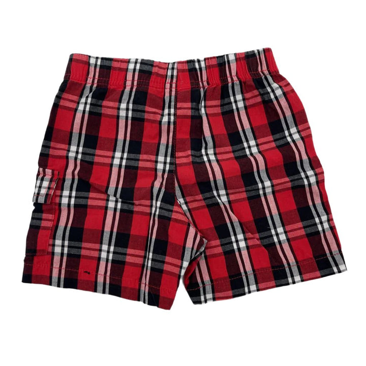Elastic Waist Shorts / Checkered