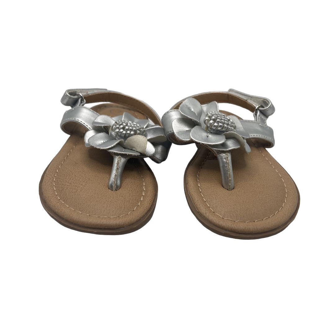 Flip-Flop Sandal with Flower
