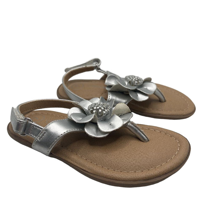 Flip-Flop Sandal with Flower