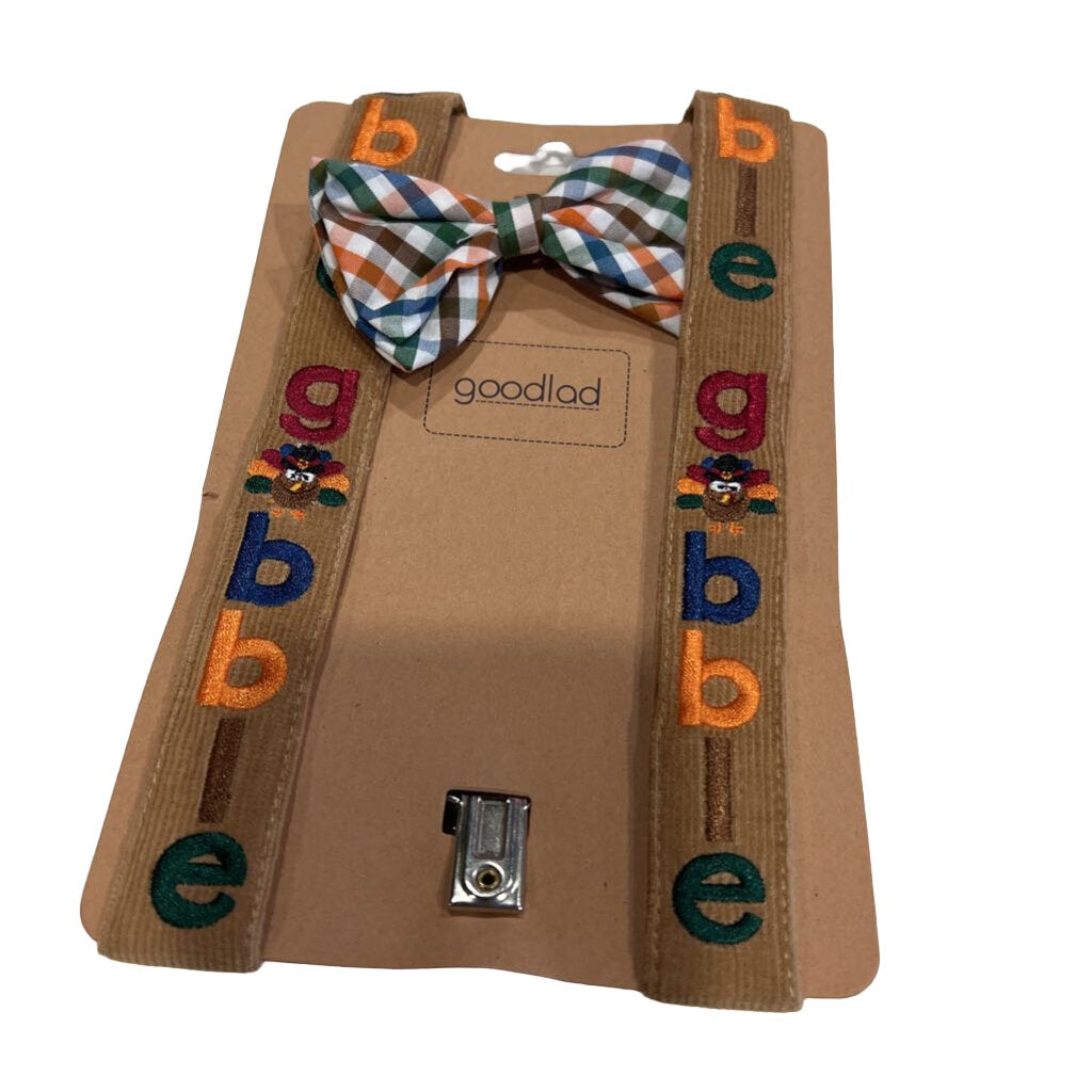 Suspenders / Bow Tie - Thanksgiving