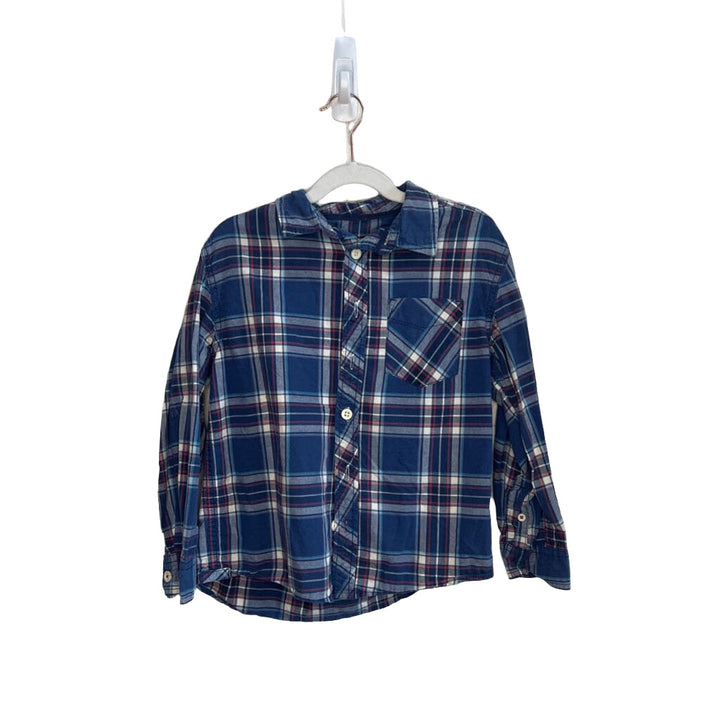 LS Checkered Button Up