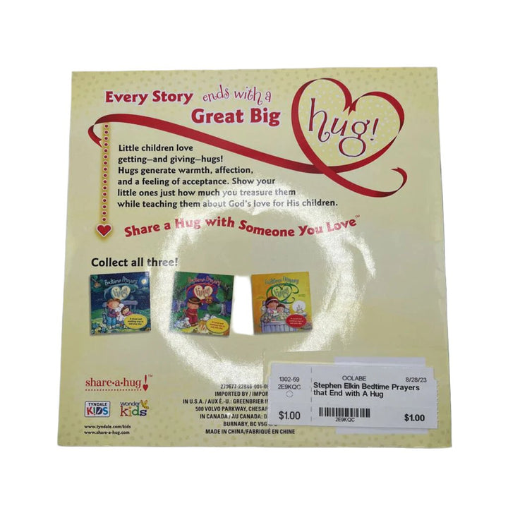 Bedtime Prayers that End with A Hug