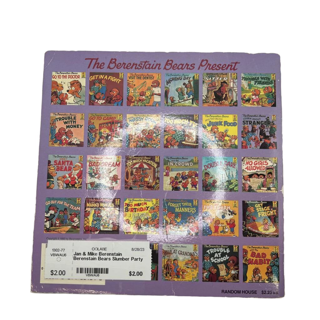 Berenstain Bears Slumber Party