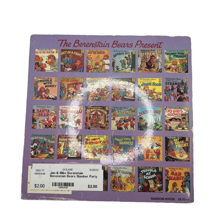Berenstain Bears Slumber Party
