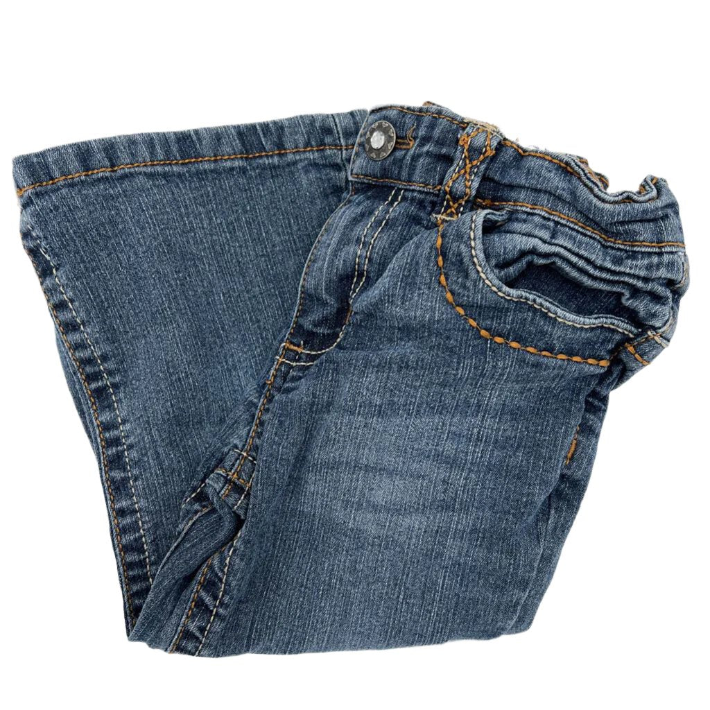 Adjustable Waist Flare Jean