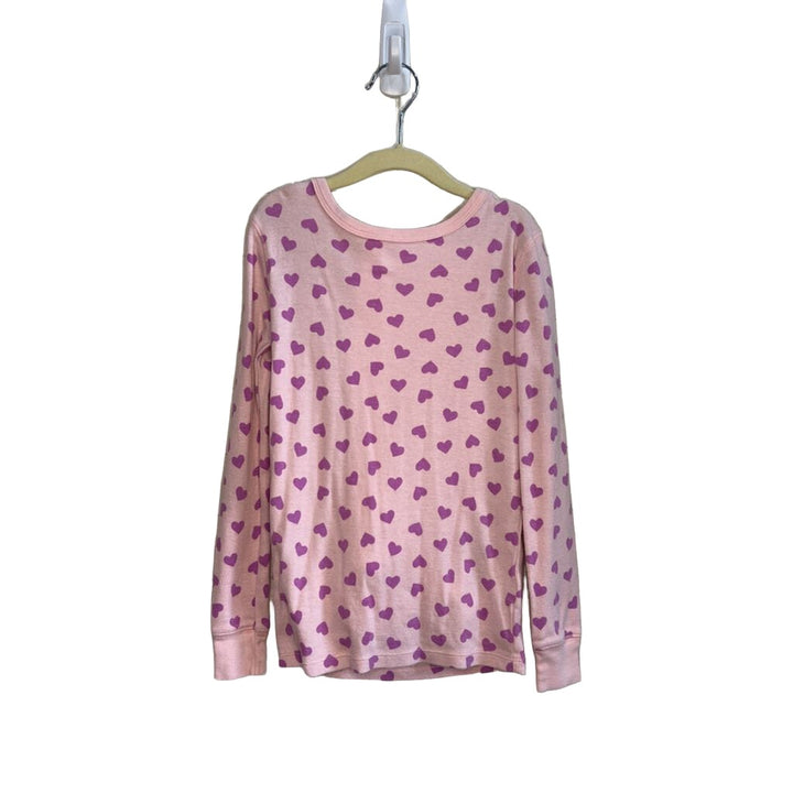 LS Pajama Set / Hearts